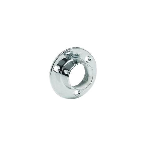 Support latéral tube rond chromé Ø 25 mm MANART - M724/25CR