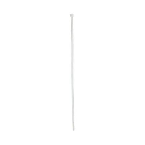 Weißes Rilsan: 3,6 X 300 mm (25 Stück)