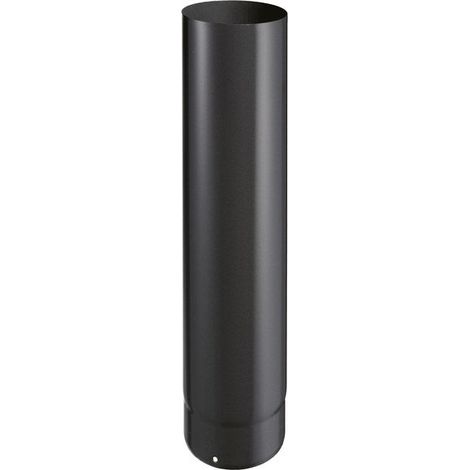 Joncoux – Conduit de fumée émaillé 180mm – Acier 0,7mm – Longueur 50cm pour raccordement poêle à bois – Norme CE 0063