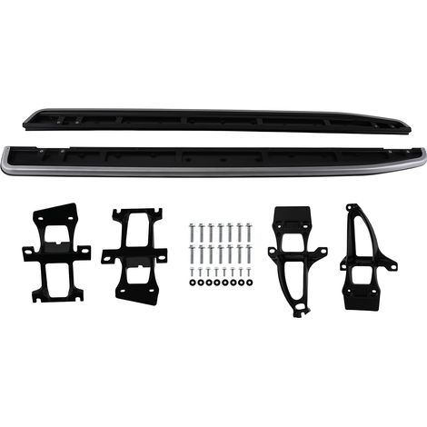 75" Side Steps Running Boards for Land Rover Discovery 5 L462 2017-2023 Black (1/5)