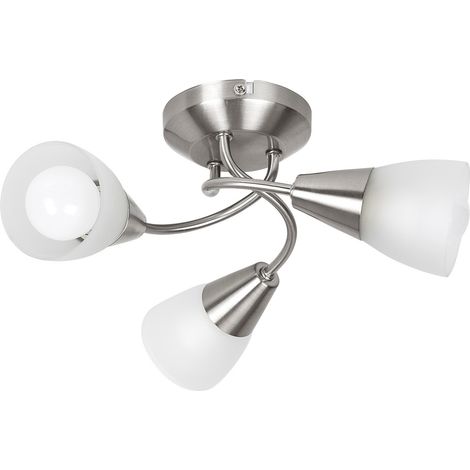 Lámpara de techo para salón E14 3x40W cromo satinado 5690 Connor Rabalux (1/4)