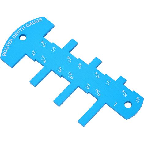 Outil de mesure de profondeur et de hauteur pour scie circulaire de table, petit outil de travail du bois, limite de hauteur (1/5)