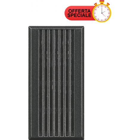 Axolute Suoneria bronzo 12 Vac 5VA 80dB, Antracite (1/2)