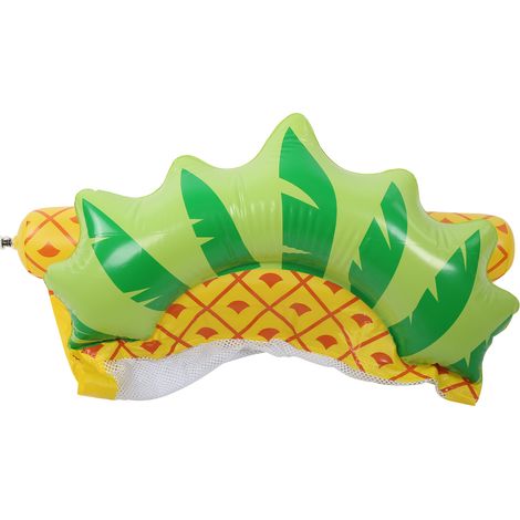 Hamac flottant gonflable en PVC pour l'été, idéal pour les sports nautiques. (1/5)