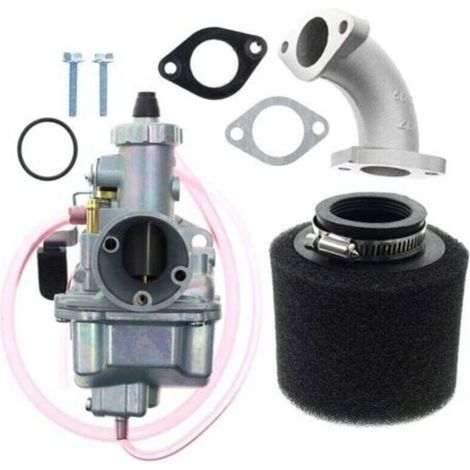 VM22 26-mm-Vergaser-Reparatursatz für Mikuni-Ansaugrohr, passend für Dirtbikes 110 cm³, 125 cm³, 140 cm³ und Lifan YX (1/4)