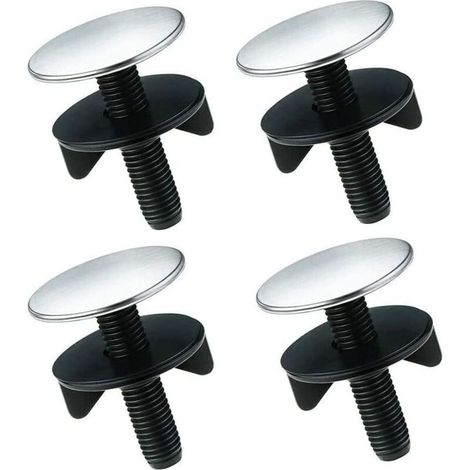 4 Pièces Robinet Trou Couvercle, Robinet Couvercle Trou Cuisine, Bouchon Trou Robinet D'évier, Acier Inoxydable Robinet Trou Couvercle pour Accessoires d'évier Cuisine, Salle Bain à Maison (12-40mm) (1/5)