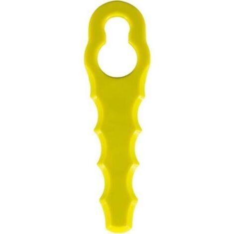 Lot de 50 Lames de Rechange compatible pour Coupe Bordure, Têtes Double Lames Dentelées RAC155 RAC157 RAC158 (1/4)