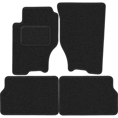 Alfombrillas de terciopelo para coche: Kia Sorento I SUV (2003-2009) antracita (1/5)