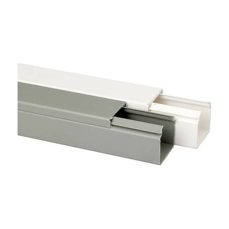 Heidemann 09972 conduit de câble blanc pur 2000x40x40 mm (1/2)