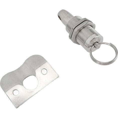 Verrou à loquet 58,5mm en inox 304 poli miroir, fixation polyvalente pour bateau et yacht (1/5)