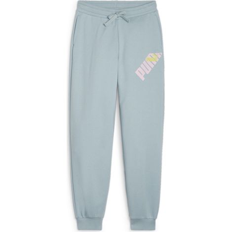 Puma Power Colorblock blaue Mädchen-Jogginghose 67936422 Größe 164 (1/3)