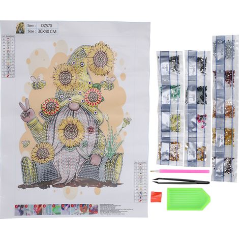 5D DIY Diamond Painting Home Decoration Ornament DIY Diamond Painting Tools Kits GiftDZ570 (1/5)