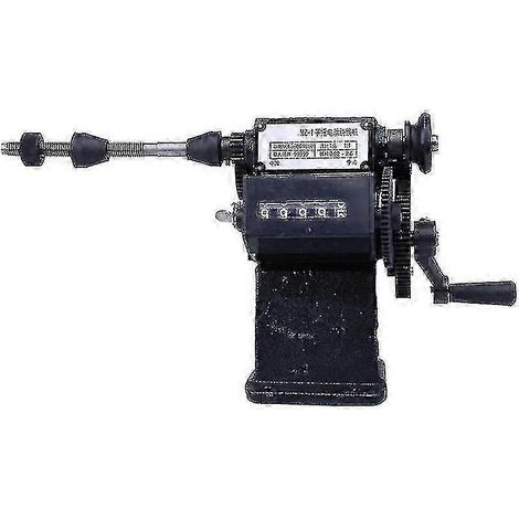 Bobineuse manuelle Nz-1 à double vitesse et compteur, engrenage en acier - Yujia (1/5)