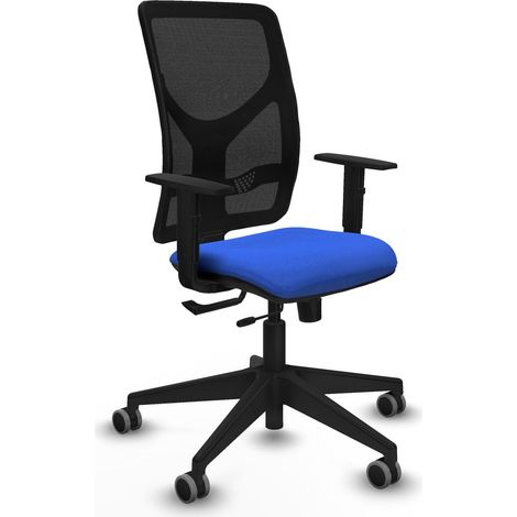 Silla de oficina piqueras y crespo Motilla negro ergonómica (1/2)