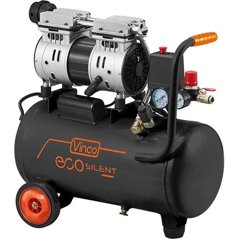 COMPRESSORE SILENZIATO Lt.24 - hp 1 - oil free  - VINCO