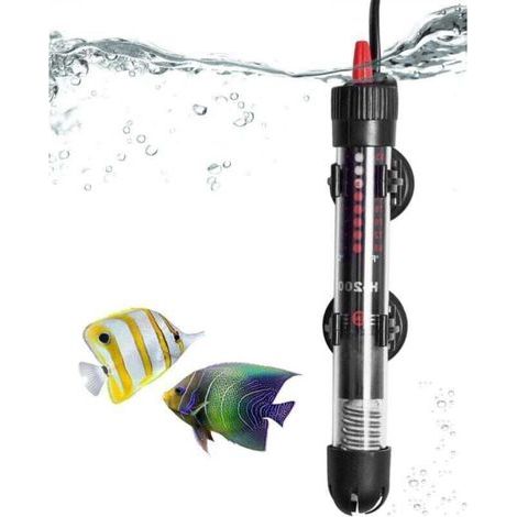Chauffage d'aquarium Réglable 30 l 25 W Résistance Aquarium avec Thermostat 20-34 °C pour Réservoirs à Poissons et Aquarium (1/4)