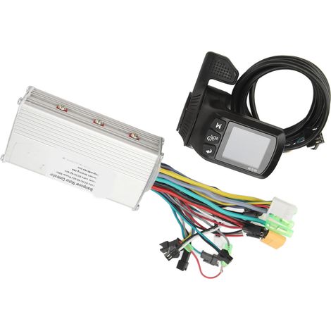 Controller-Kit für bürstenlose Motoren mit 36 V, 48 V und 60 V, 500 W und 28 A, 3 Modi, Sinuswelle, wasserdicht, Wärmeableitung (1/5)