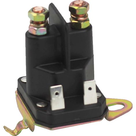 Solénoïde de démarreur pour tracteur tondeuse 435-325 compatible avec Trombetta 862-1241-211-12 et Husqvarna 532192507 582042 (1/5)