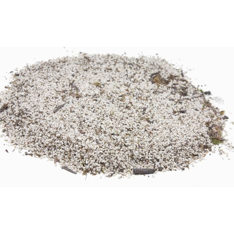 Ghiaia Piccola Bianca con Muschio Macinato in Busta da 160 gr. 11100