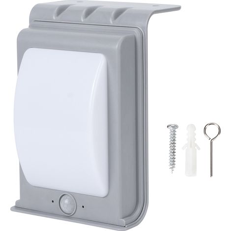 Lampe Solaire Extérieure - 16 Led Étanche Ip65 - Détection De Mouvement Humain - Éclairage De Jardin Et Mur (1/5)