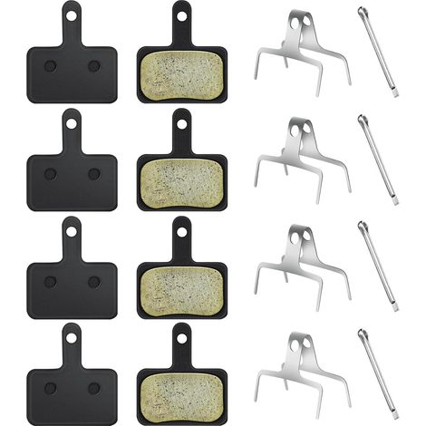 Satz mit 4 B01S Fahrradbremsbelägen, Bremsscheiben, Hochleistungsbremsbeläge für Deore, TRP, Tektro
