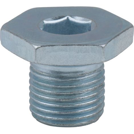 Vis de vidange, 6 pans creux 8mm, M14x1,25x13mm, pack de 25 25 pièces