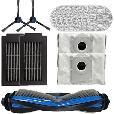 Kit di ricambio T50 per mocio Cobos serie T50, filtri, sacchetti per la polvere e spazzole laterali T50 PRO/T50 Max. (1/2)