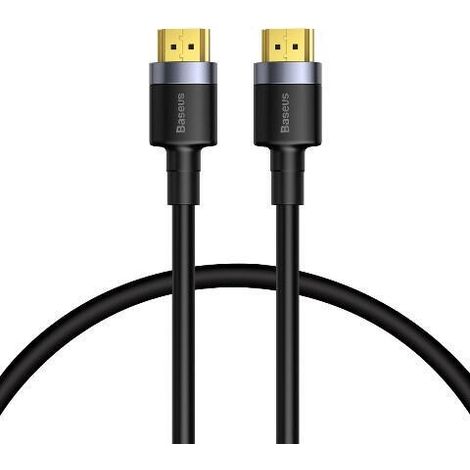 Cable HDMI 2.0 Baseus Cafule, 4K, 3D, 5 m (negro-gris) (1/3)