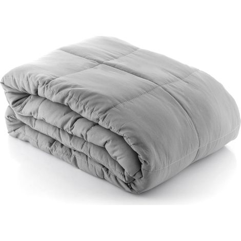 Couverture lestée Thermique Multicouche (5 Couches), Couette en Polyester avec Perles de Verre, Couverture de canapé pour Un Sommeil Plus Confortable et Plus réparateur. (1/5)