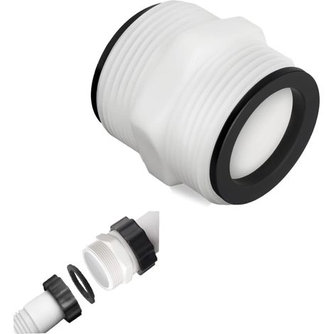 38-mm-Pool-Anschlusssatz für Intex Coleman 38-mm-Schlauchanschluss, Pool-Schlauchadapter für Intex-Pumpen für 38-mm-Poolschläuche, für Pool-Bypass