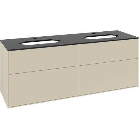 Villeroy & Boch Finion meuble sous lavabo, 4 tiroirs, pour 2