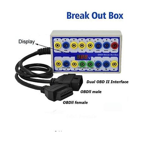 Boîtier de jonction OBD2 pour automobile, détecteur de protocole OBDII, contrôleur de diagnostic