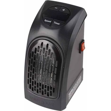 Chauffage Radiateur Soufflant Electrique MINI PORTABLE - Kaidanwang - 600 W - Silencieux (1/4)