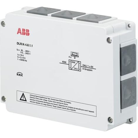 Module Régulation d'Éclairage Dali 4 Voies Ms 2CDG110172R0011 ABB 588419 (1/3)