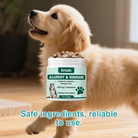 Comprimés à croquer doux pour les soins quotidiens et l'équilibre nutritionnel des chiens -- 40 comprimés (1/5)