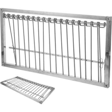 Porte De Cage pour Pigeons Voyageurs en Acier Inoxydable 50 Cm, Porte Grillagée D’entrée Robuste pour Pigeonniers, Accessoires pour Courses Et Sauts, Usage Extérieur Et Volière (1/5)