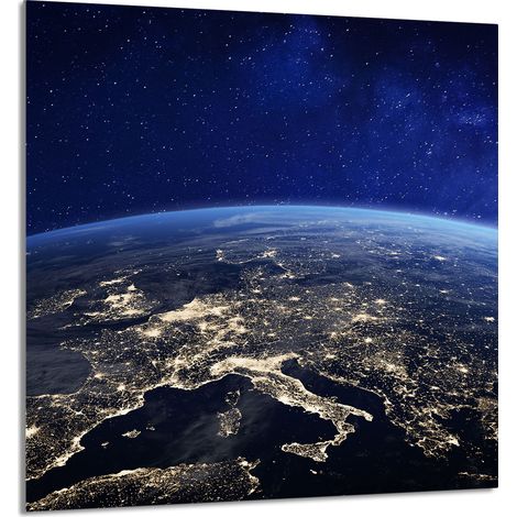 Panneau de verre POUR la cuisine 60x65 Terre (1/5)