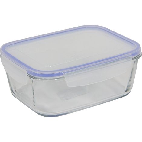 Contenitore Box Igloo Per Alimenti Rettangolare Chiusura Ermetica In Pvc  20x15,4 (1/2)