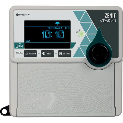 Programador Rain ZENIT exterior. Bluetooth y WIFI 12 Zonas (1/2)