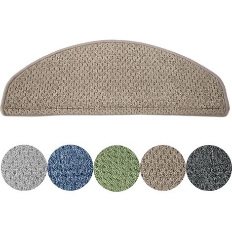 Stufenmatte Baleno Beige 23,5 x 65 cm Eckig