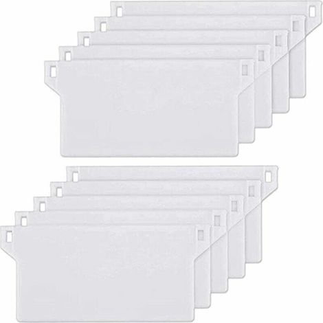 Plaque de poids pour store californien, 125mm, 10 pièces, lattes de poids verticales, Kit de réparation de rideau aveugle, bla (1/4)