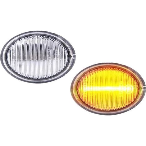 LED-Blinker, getönte Gläser, wasserdicht, Positionslicht, Kotflügel (1/3)