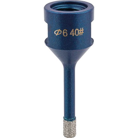Couronne de perçage à sec pour carrelage Soldia Ø 6 mm, filetage M14