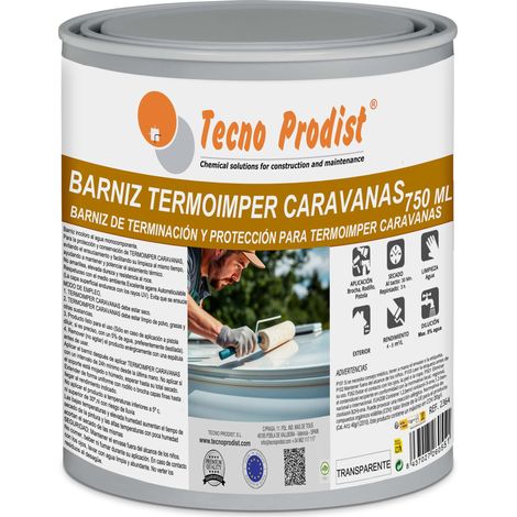 Vernis pour caravanes Tecno Prodist Termoimper - Vernis transparent de protection UV