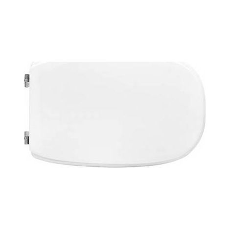 SIÈGE DE WC POUR DOLOMITE CUVETTE EN CRISTAL FORMA 10 Dimensions : Blanc - Charnières à expansion C
