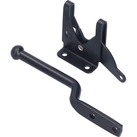 Ensemble de verrous de portail en acier inoxydable au carbone, verrou de clôture, ferrures de sécurité pour portes. (1/5)