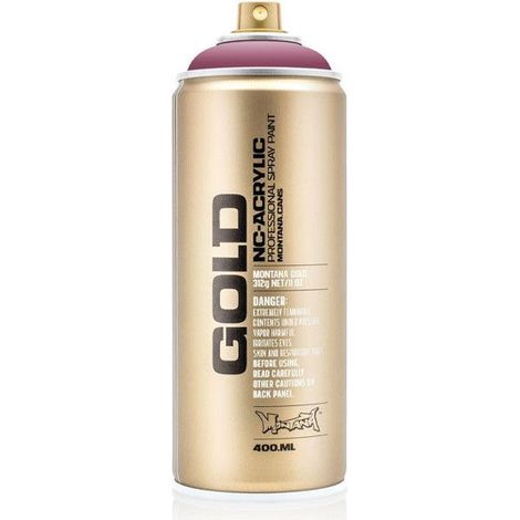 Bombe de peinture - Gold - Acrylique - Dusty pink - G4020 - 400ml - Montana Cans