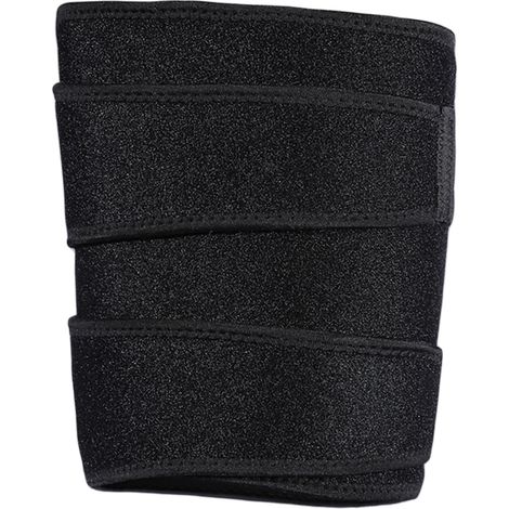 Cuissard de soutien pour douleurs aux ischios-jambiers, quadriceps et adducteurs, manchon compressif réglable, enveloppe de maintien musculaire, taille ajustable, antidouleur. (1/5)