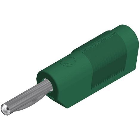 Fiche banane mâle Ø de la broche: 4 mm Hirschmann Test & Measurement VSB 20 930435104 vert 1 pc(s) (1/4)