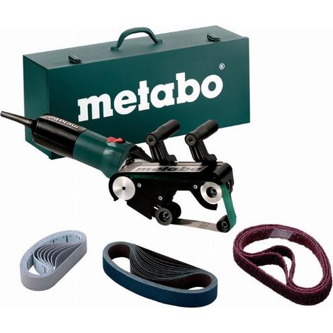 Juego de lijadoras de tubo METABO RBE 9-60 con accesorios - 602183510